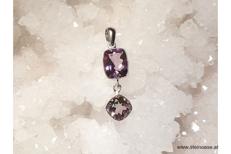 Anhänger Amethyst facettiert